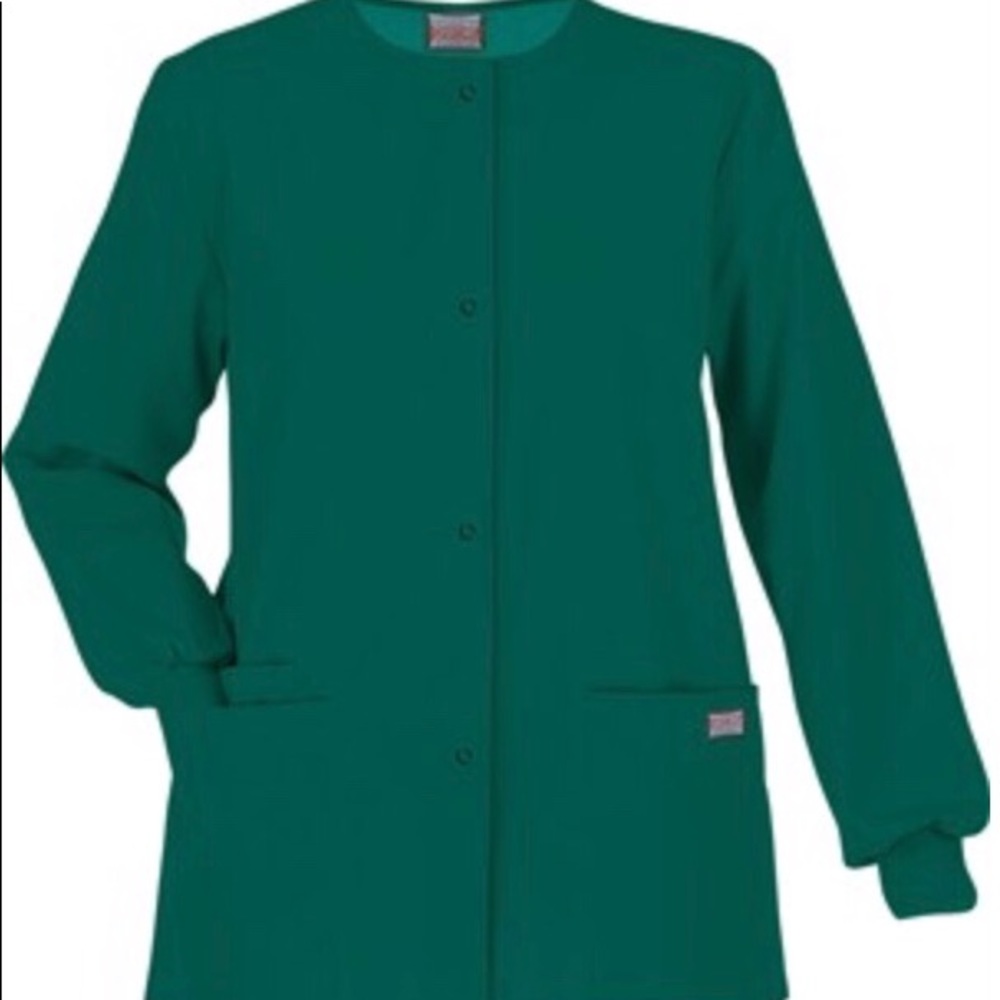 Cherokee Workwear Scrubs Snap Front Jacket